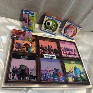 NEW Disney Pixar x Revolution Monsters University Colossal Face Palette Lipstick